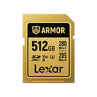 Lexar Armor Gold SDXC UHS-II U3 V60 280/205MB/s 512GB