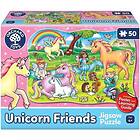 Orchard Toys Pussel Unicorn Friends 50 Bitar