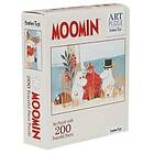 Barbo Toys Pussel: Mumin Röd 200 Bitar