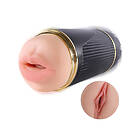 Mistress Kay Vibrating Double Masturbator, Vagina & Mouth