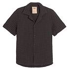 OAS Nearly Black Cuba Waffle Shirt (Herr)