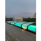 Gullberg & Jansson Pooltak Leia 4x8 m pool med sarg