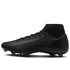 Nike Men's Zm Superfly 10 Acad Fg/Mg Football Shoe Black/Black/Deep Jungle 6 UK 