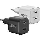 Goobay Nano GaN Dual USB-C PD 35W