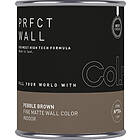 Col.r Väggfärg Prfct N.704 0,125L Pebble Brun