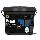 Beckers Täckfärg Metall Tak&Fasad halvmatt Svart 3L