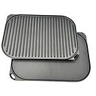 Carl Victor Vändbar grill- och stekplatta 40x28 cm