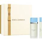 Dolce & Gabbana Light Blue EDT Travel Gift Set NEW Presentförpackning för Kvinnor