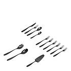 Modern House Black Rose bestickset 33 delar svart