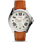 Fossil Klockarmband AM4638 Läder Apelsin 20mm