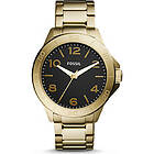 Fossil Klockarmband BQ2332 Rostfritt stål Guldpläterad 22mm