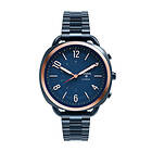 Fossil Klockarmband FTW1203 Rostfritt stål Blå 22mm