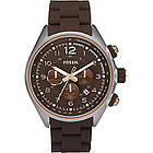 Fossil Klockarmband CH2727 Stål Brun 22mm