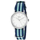 Fossil Klockarmband ES4191 Textil Polykromi 16mm