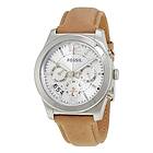 Fossil Klockarmband ES4080 Läder Brun 20mm