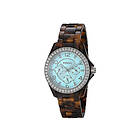 Fossil Klockarmband ES4012 Plast Leopard 18mm