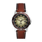 Fossil Klockarmband FS5961 Läder Brun 22mm