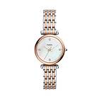 Fossil Klockarmband ES4431 Rostfritt stål Rosévin 12mm