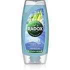 Radox Sport Mint & Sea Salt energising shower gel 225ml