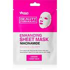 Beauty Formulas Niacinamide nourishing sheet mask 1 pc