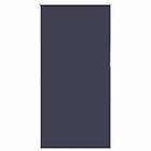 vidaXL Rullegardin lystette 80x175 cm stoff bredde 75,7 cm polyester