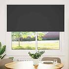 vidaXL Rullegardin lystette 155x150 cm stoff bredde 151,6 cm polyester