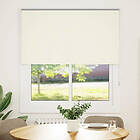 vidaXL Rullegardin lystette 125x130 cm stoff bredde 121,6 cm polyester 4011627
