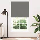 vidaXL Rullegardin lystette 140x230 cm stoff bredde 136,6 cm polyester 4011214