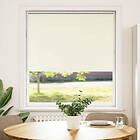 vidaXL Rullegardin lystette 95x130 cm stoff bredde 90,7 cm polyester 4011621