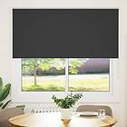 vidaXL Rullegardin lystette 165x130 cm stoff bredde 161,6 cm polyester 4010855