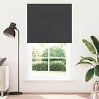 vidaXL Rullegardin lystette 120x230 cm stoff bredde 116,6 cm polyester