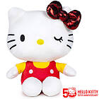 Hello Kitty 50th Anniversary Mjukis Gosedjur 35 x 28 x 16 cm Röd
