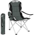 TecTake 4 campingstolar med stoppad dyna