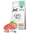 Optimeal Adult & Senior Sterilised & Urinary Care Beef Torrfoder Till Katt 10kg