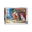 Eurographics Puzzling Cats by Image World Smart Cut(1000)