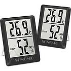 SONOMO Termohygrometer 2-pack