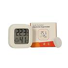 Batteridriven hygrometer & termometer