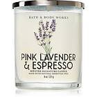 Bath & Body Works Pink Lavender & Espresso scented candle 227g