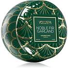 Voluspa Noble Fir Garland scented candle in a tin 113g