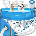 TecTake Pool rund med filterpump Ø 360 x 76cm
