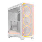 Fractal Design Meshify 3 Ambience Pro RGB (Vit/Transparent)