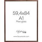 Focus Soul Walnut veneer 59,4X84 (A1) Plexi