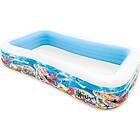 Intex Uppblåsbar Poolfisk 305x183x56cm (58485)