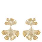 Snö Of Sweden Friday Leaf Earring Gold Onesize