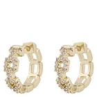 Snö Of Sweden Honey Small Hoop Earring Gold Onesize