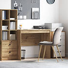 vidaXL Skrivbord Artisan Ek Konstruerat Trä 90 x 50 x 76 cm Skrivbord