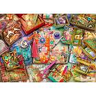 Bluebird Puzzle The Junk Journaler's Desk 500 Bitar