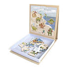Filibabba Magnetic Game Dino Beach Puzzle