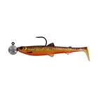 Westin BullTeez Shadtail RnR 12,5cm (10g #6/0), 1-pack Gold Rush