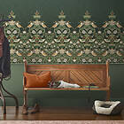 Graham & Brown Strawberry Thief Green Fixed Size Mural 125310